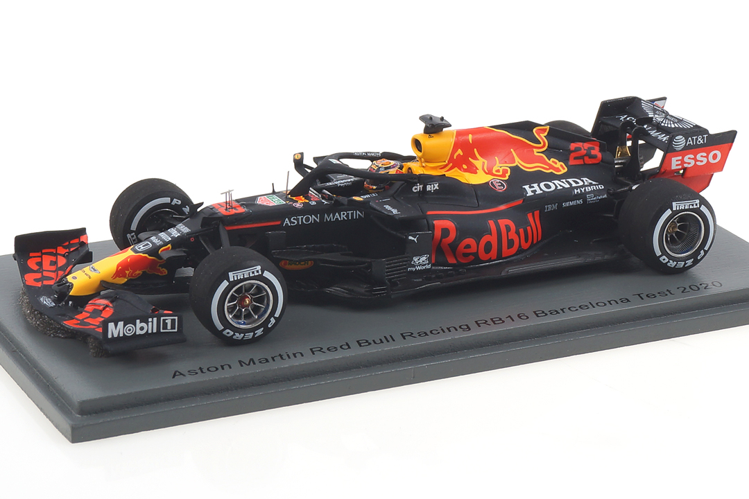 Aston Martin Red Bull RB16 Barcelona Test 2020 Alexander Albon Spark 1:43 S6459 Aston Martin Red Bull RB16 Barcelona Test 2020 Alexander Albon Spark 1:43 S6459