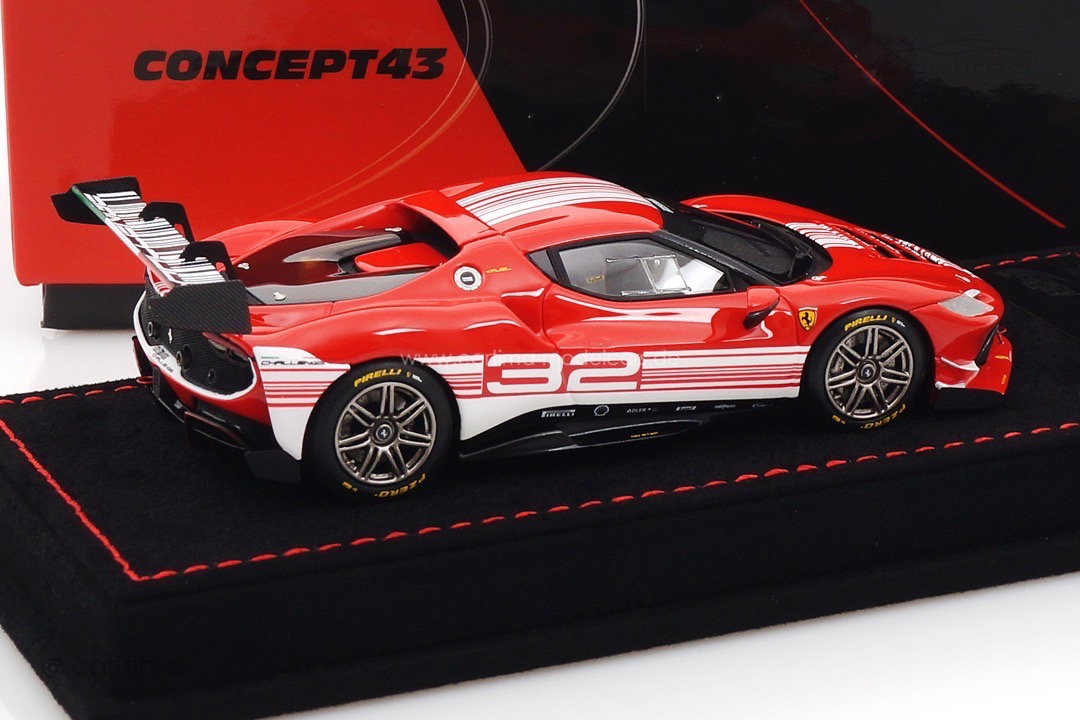 Ferrari 296 Challenge Finali Ferrari Mondiali al Mugello BBR 1:43 BBRC293