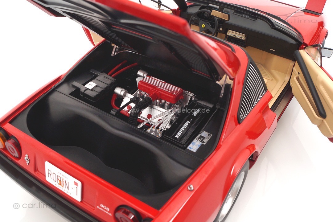 Ferrari 308 GTS QV rot TV Serie Magnum KK Scale 1:12 KKDC120271