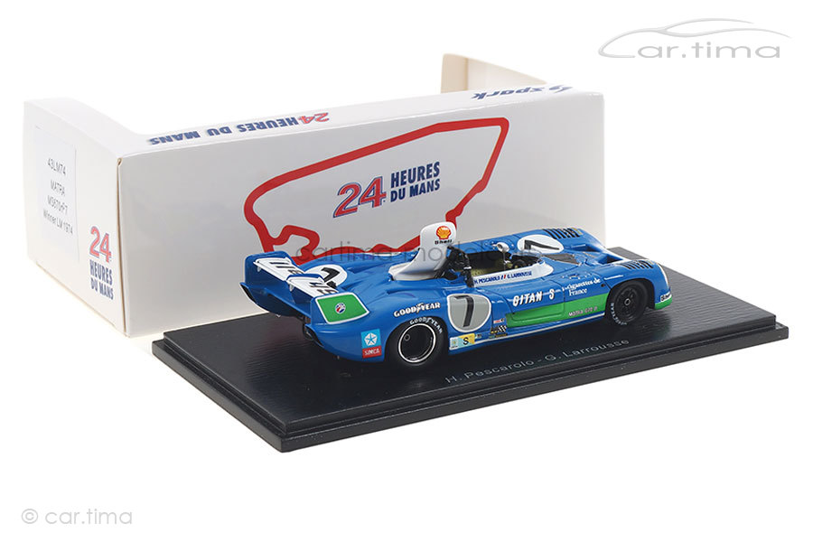 Matra Simca MS 670 B Winner 24h Le Mans 1974 Larrousse/ Pescarolo Spark 1:43 43LM74