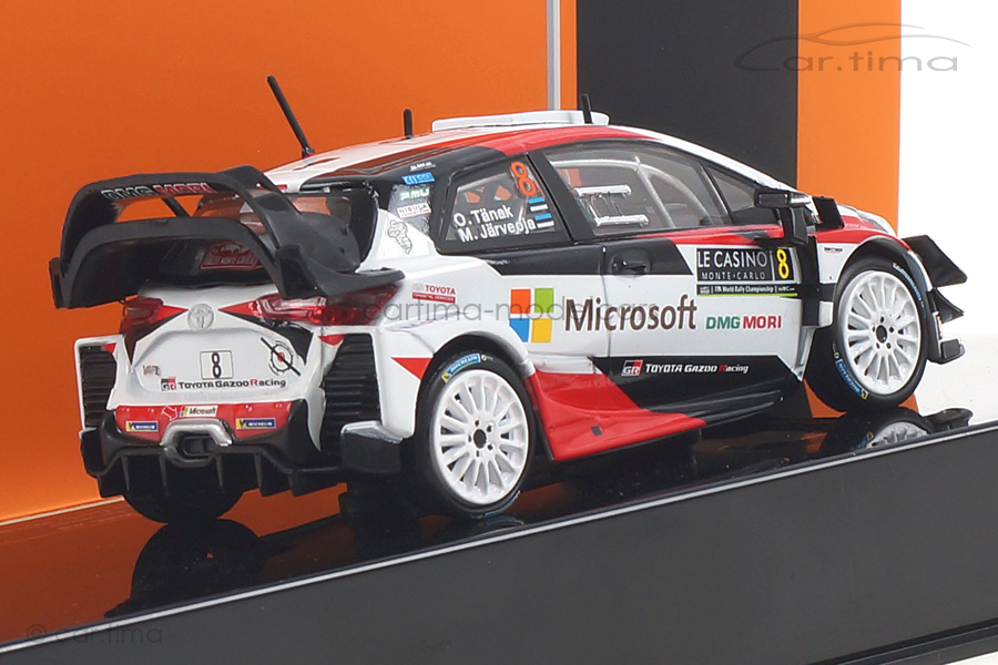 Toyota Yaris WRC Rallye Monte Carlo 2019 Tänak/Järveoja IXO 1:43 RAM722 Toyota Yaris WRC Rallye Monte Carlo 2019 Tänak/Järveoja IXO 1:43 RAM722