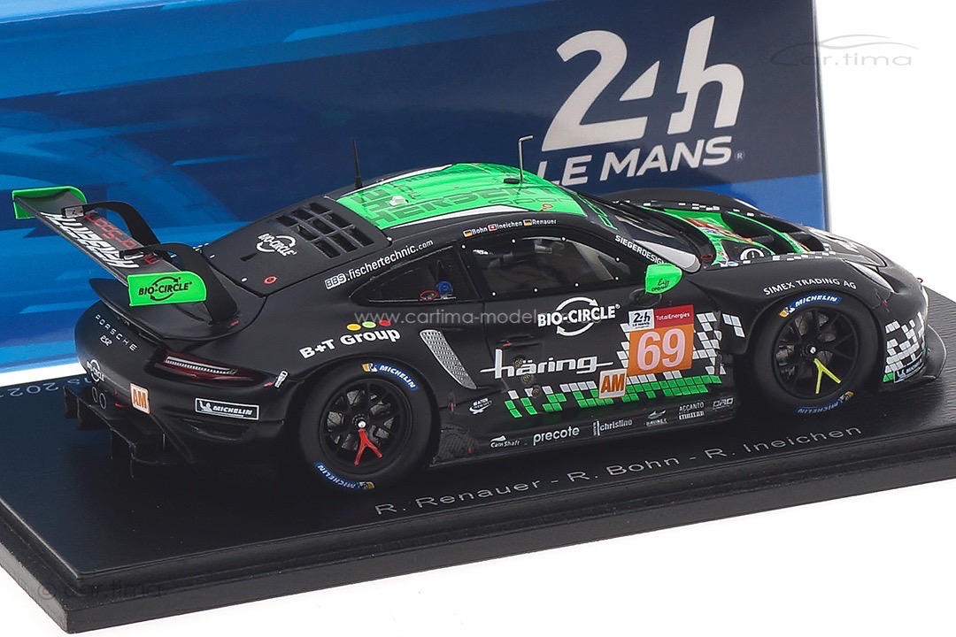 Porsche 911 RSR-19 24h Le Mans 2021 Bohn/Ineichen/Renauer Spark 1:43 S8269 Porsche 911 RSR-19 24h Le Mans 2021 Bohn/Ineichen/Renauer Spark 1:43 S8269