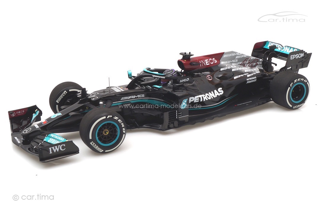 Mercedes-AMG Petronas W12 GP Bahrain 2021 Lewis Hamilton Minichamps 1:18 110210144