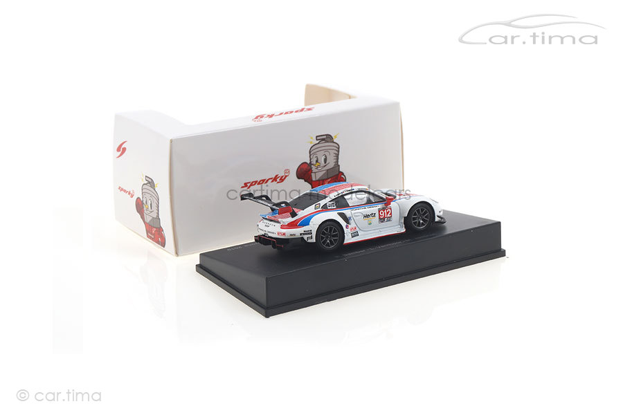 Porsche 911 RSR 24h Daytona 2019 Bamber/Jaminet/Vanthoor Spark 1:64 Y136 Porsche 911 RSR 24h Daytona 2019 Bamber/Jaminet/Vanthoor Spark 1:64 Y136