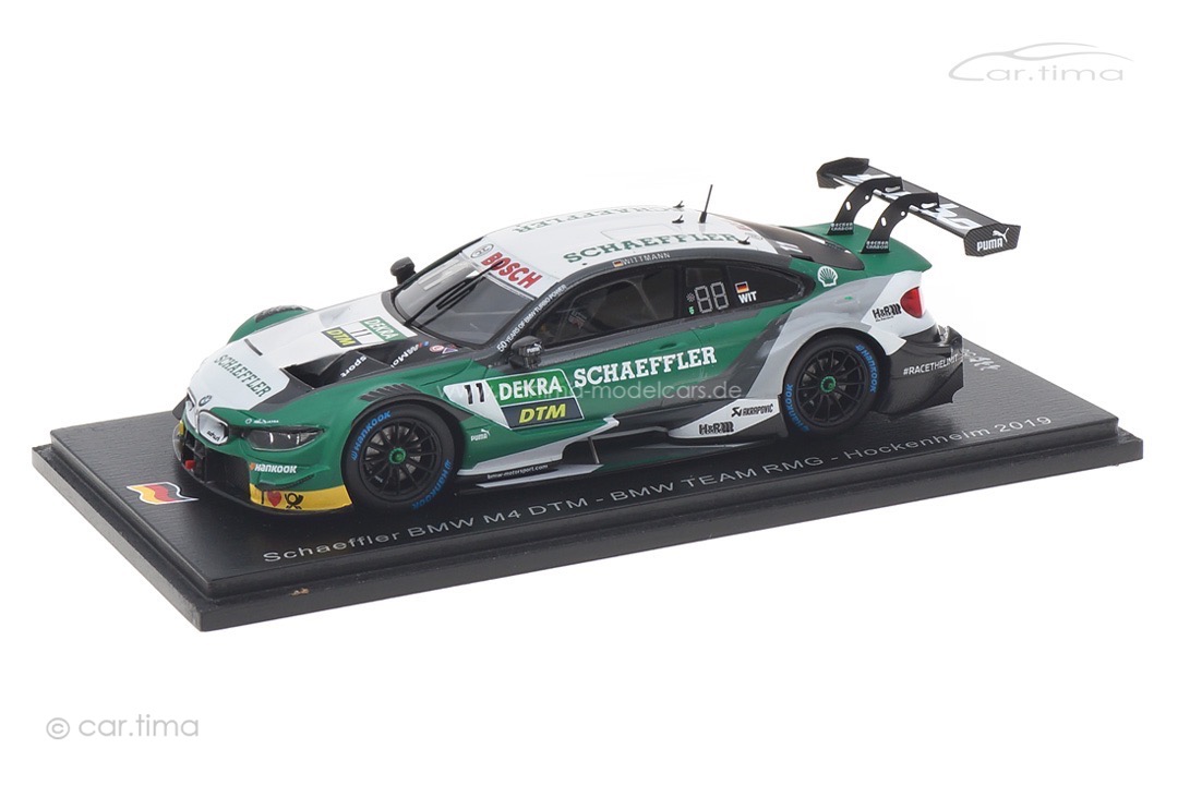BMW M4 DTM Hockenheim 2019 Marco Wittmann Spark 1:43 SG638 BMW M4 DTM Hockenheim 2019 Marco Wittmann Spark 1:43 SG638