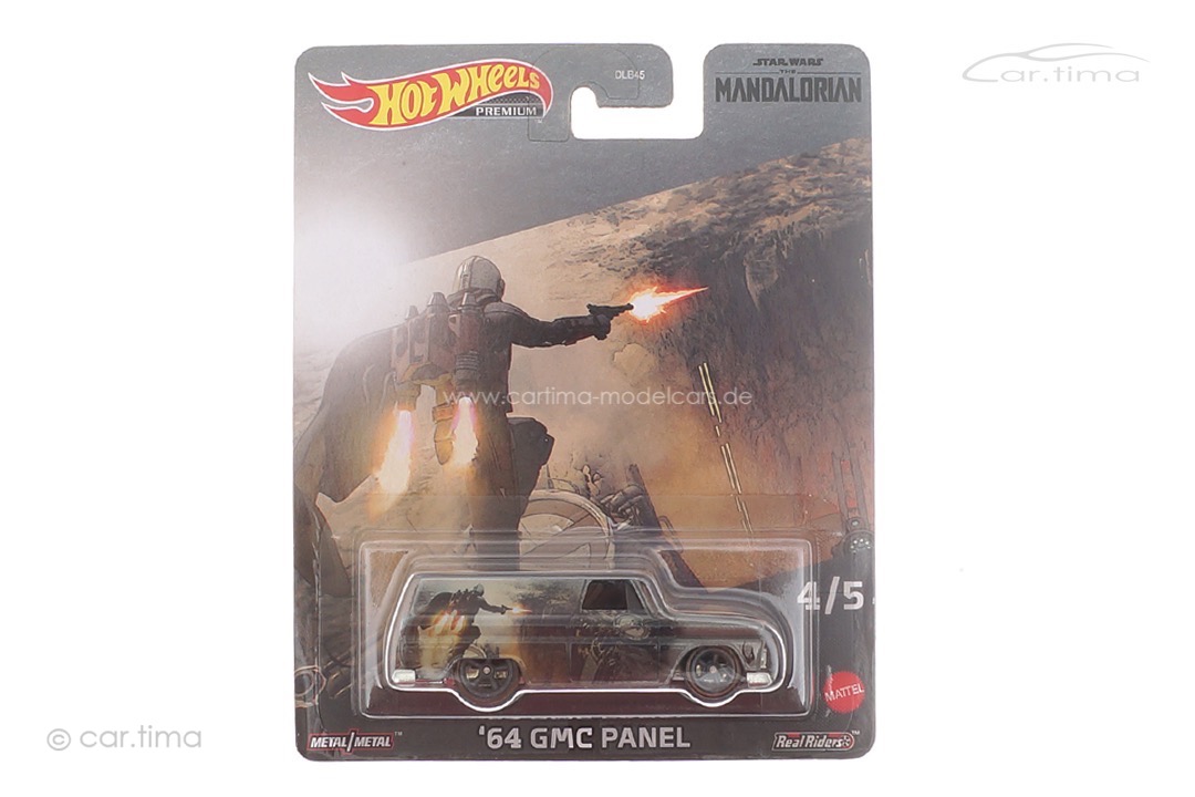 GMC Panel 1964 Star Wars The Mandalorian 4/5 Real Riders Hot Wheels 1:64 DLB45-HKC94