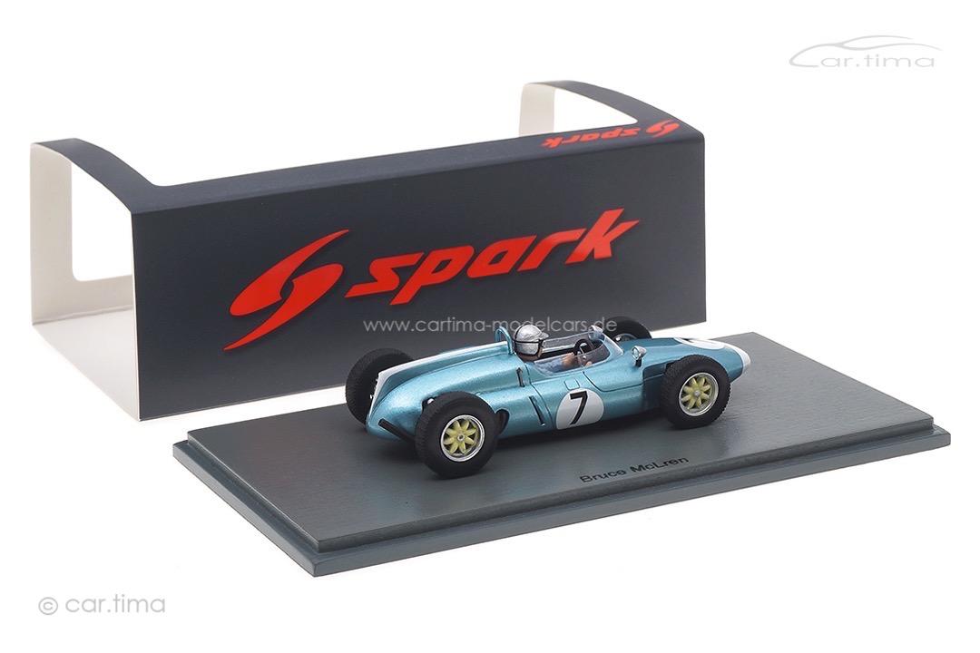 Cooper T53 GP Solitude 1961 Bruce McLaren Spark 1:43 S8066 Cooper T53 GP Solitude 1961 Bruce McLaren Spark 1:43 S8066