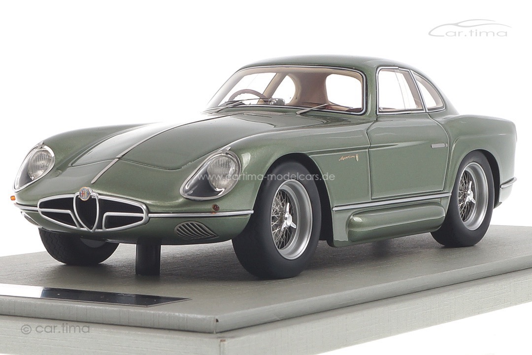 Alfa Romeo 2000 Sportiva Bertone grün met. Tecnomodel 1:18 TM18-140C Alfa Romeo 2000 Sportiva Bertone grün met. Tecnomodel 1:18 TM18-140C