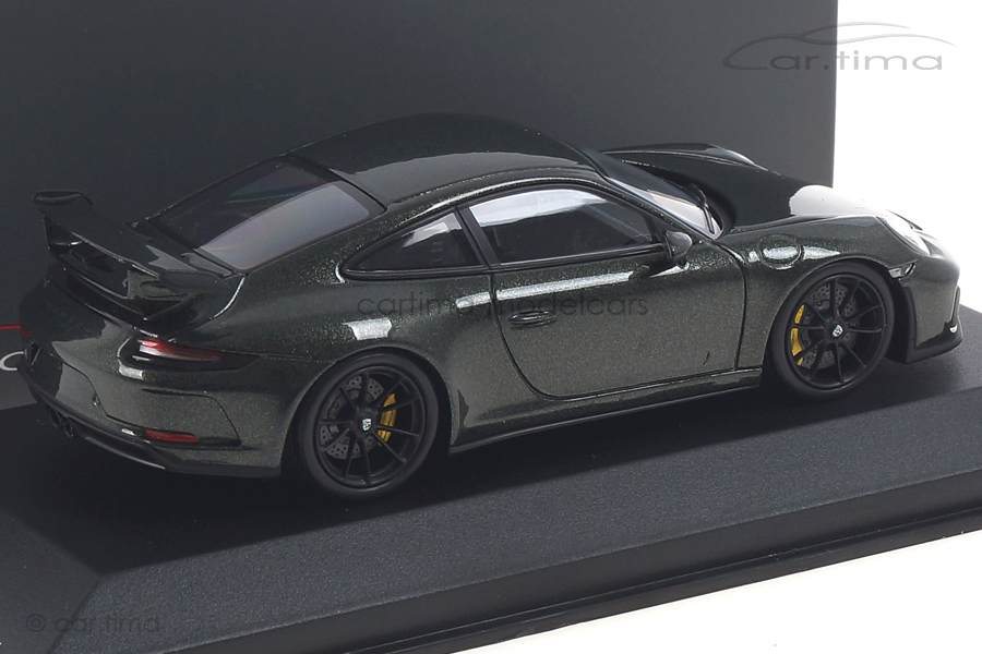 Porsche 911 (991 II) GT3 Oakgrün / Rad schwarz Minichamps car.tima CUSTOMIZED