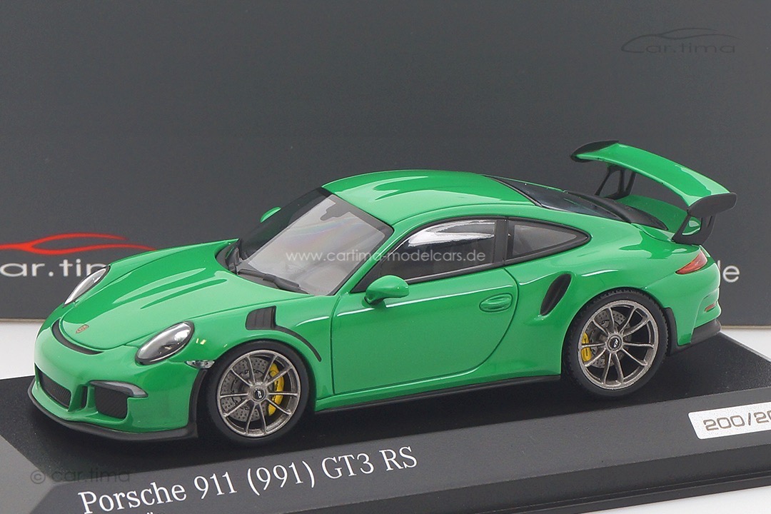 Porsche 911 (991) GT3 RS Vipergrün Minichamps 1:43 CA04316043