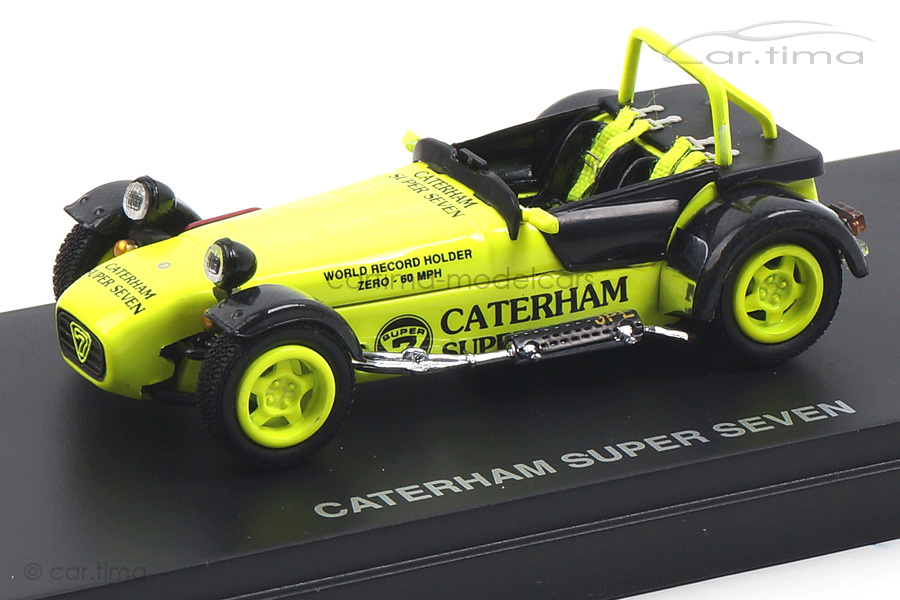 Caterham Super Seven JPE gelb Kyosho 1:43 03156Y Caterham Super Seven JPE gelb Kyosho 1:43 03156Y