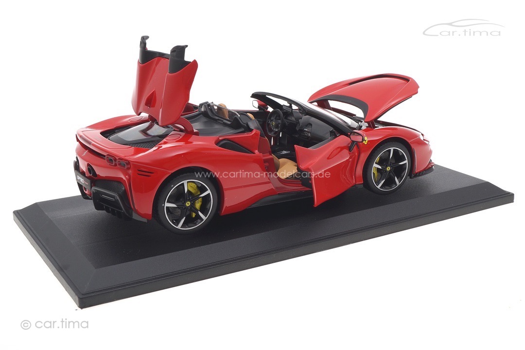 Ferrari SF90 Spider 2021 rot Bburago 1:18 18016CAR Ferrari SF90 Spider 2021 rot Bburago 1:18 18016CAR
