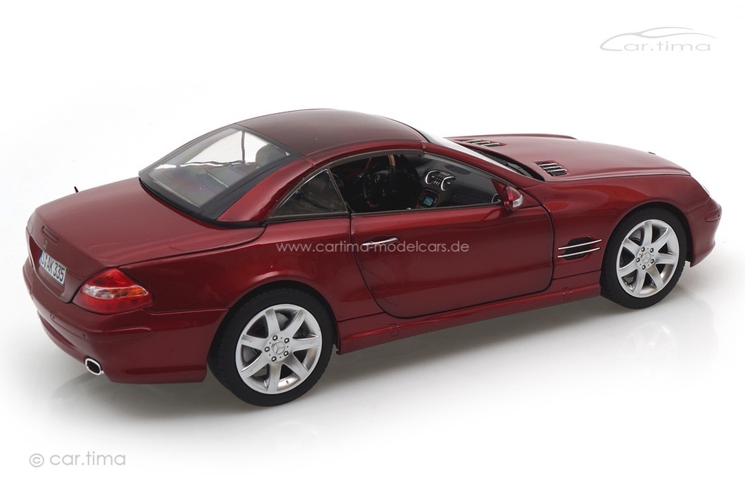 Mercedes-Benz SL 500 2003 rot met. Norev 1:18 183841 Mercedes-Benz SL 500 2003 rot met. Norev 1:18 183841
