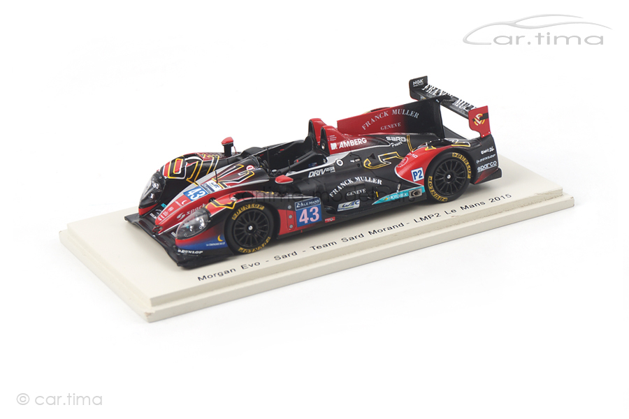 Morgan Evo 24h Le Mans 2015 Amberg/Ragues/Webb Spark 1:43 S4657 Morgan Evo 24h Le Mans 2015 Amberg/Ragues/Webb Spark 1:43 S4657