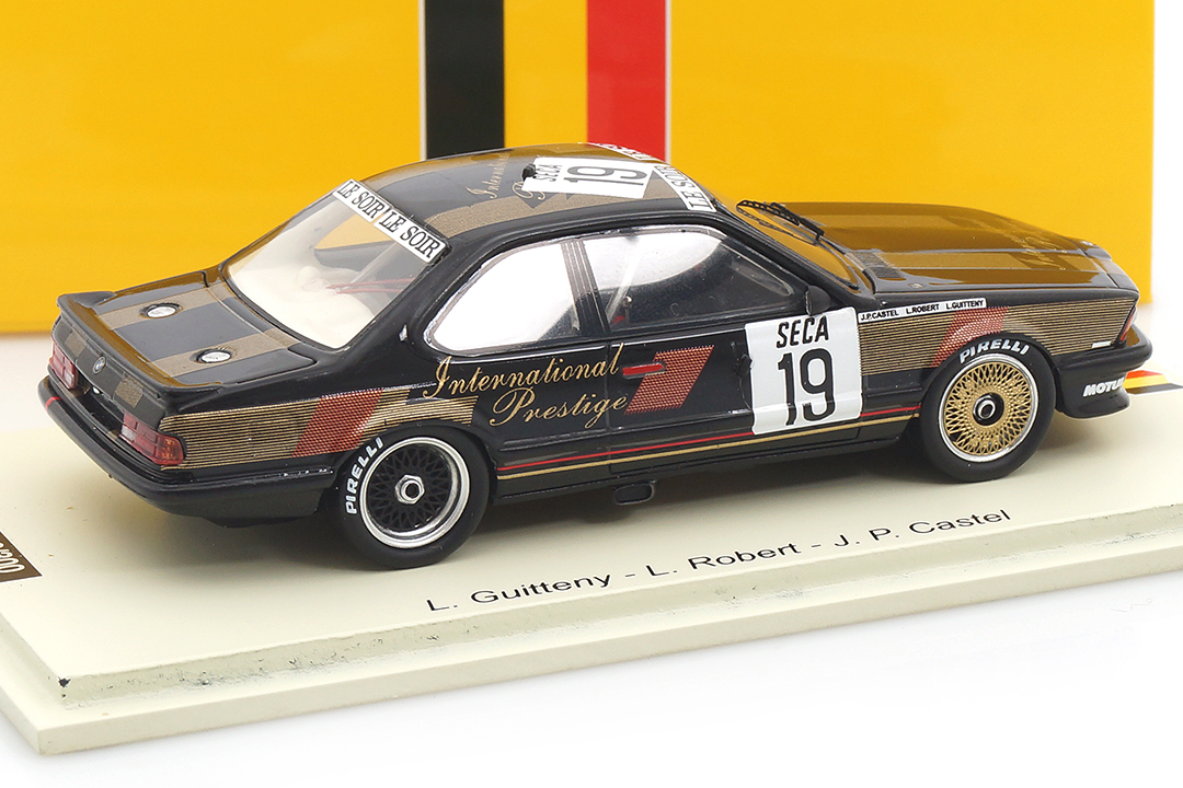 BMW 635 CSI 24h Spa 1986 Guitteny/Castel/Robert Spark 1:43 SB670