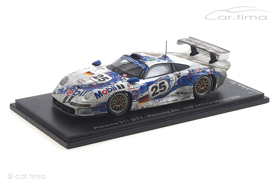 Porsche 911 GT1 #25 Le Mans 1996 - Boutsen/Stuck/Wollek - Anson 1/18