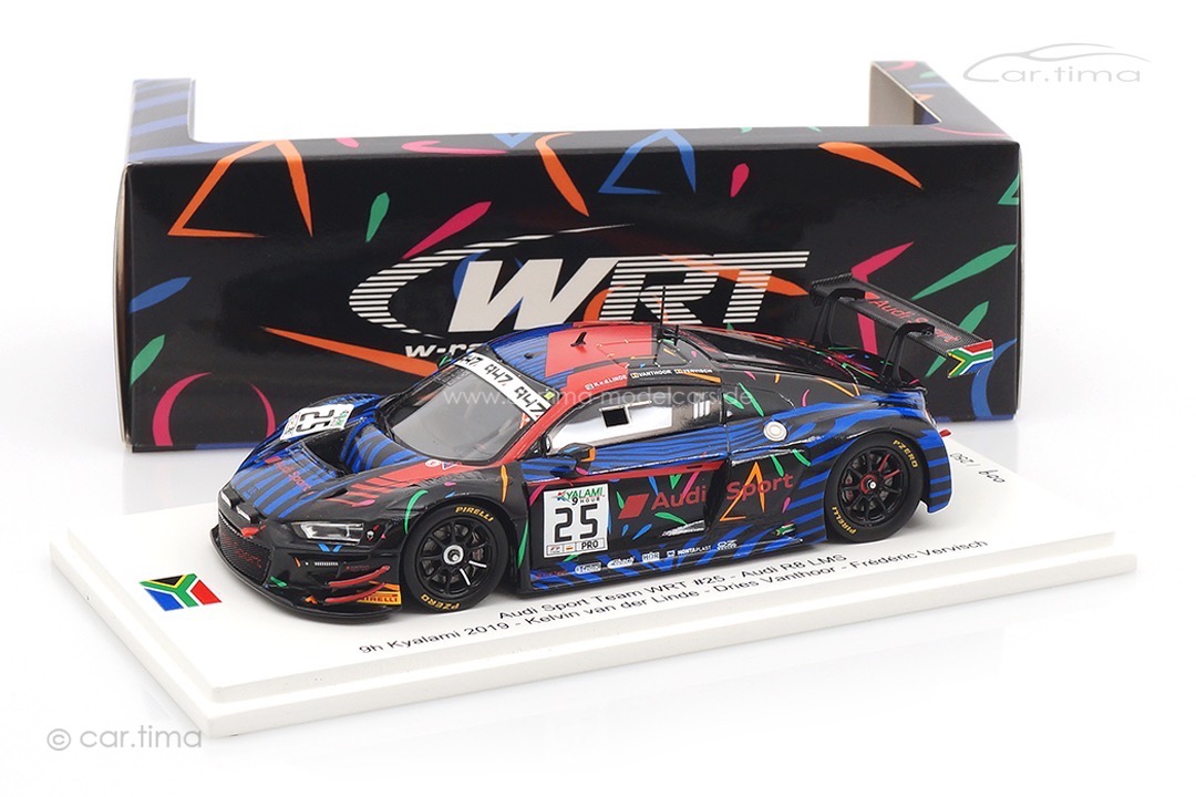 Audi R8 LMS 9h Kyalami 2019 van der Linde/Vanthoor/Vervisch Spark 1:43 FF005