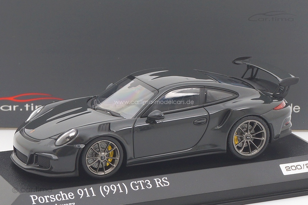 Porsche 911 (991) GT3 RS Grauschwarz Minichamps 1:43 CA04316005