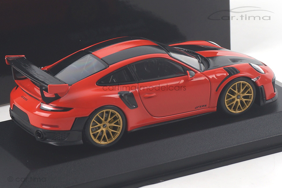 Porsche 911 (991 II) GT2 RS Weissach Paket lavaorange Minichamps 1:43 410067224 Porsche 911 (991 II) GT2 RS Weissach Paket lavaorange Minichamps 1:43 410067224