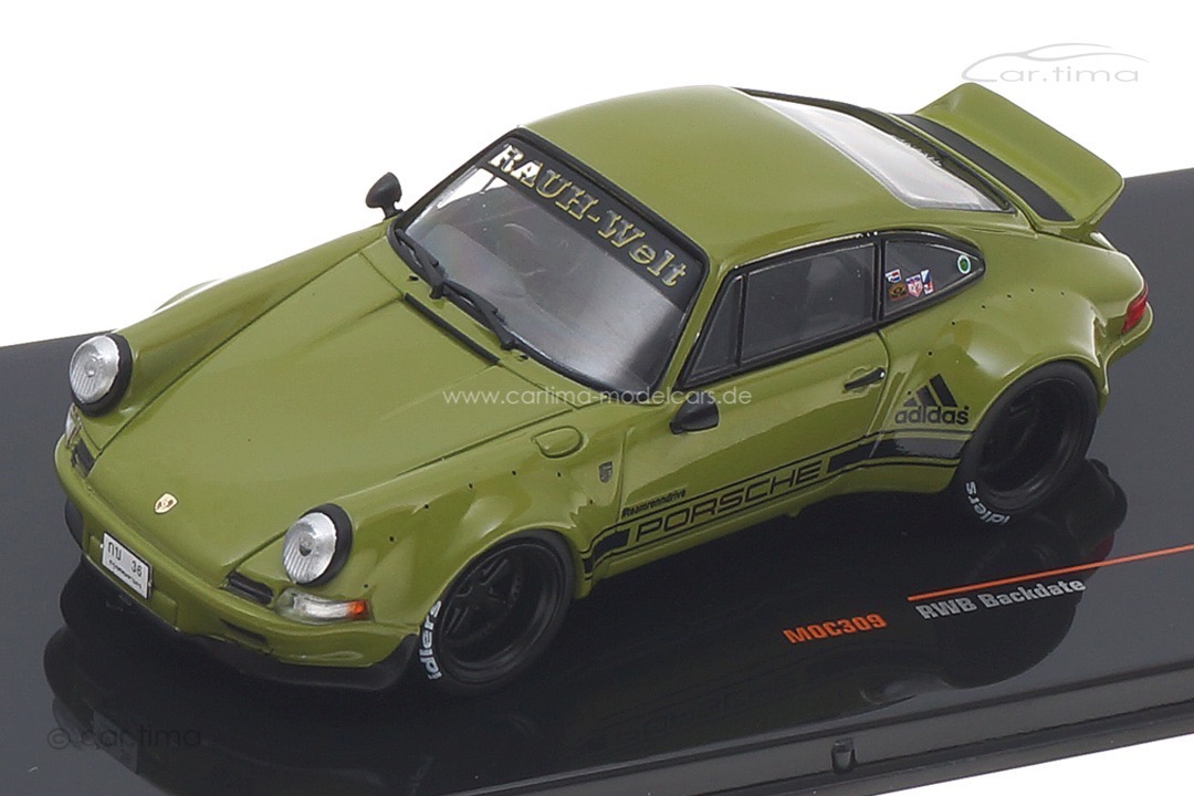 RWB auf Basis Porsche 911 (964) oliv IXO 1:43 MOC309