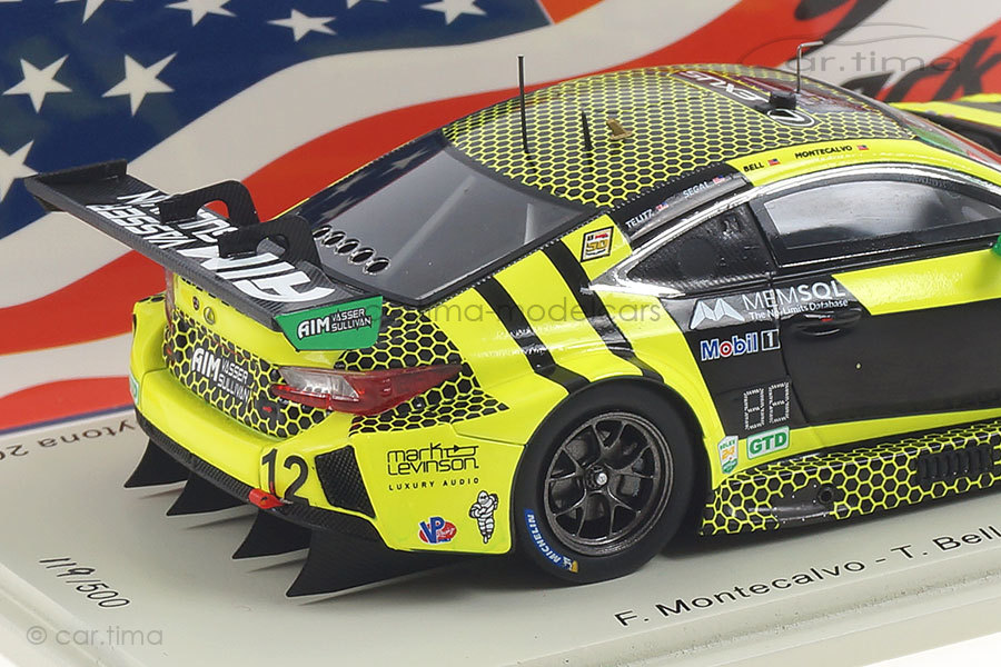 Lexus RC F GT3 24h Daytona 2018 Bell/Segal/Telitz Spark 1:43 US074 Lexus RC F GT3 24h Daytona 2018 Bell/Segal/Telitz Spark 1:43 US074