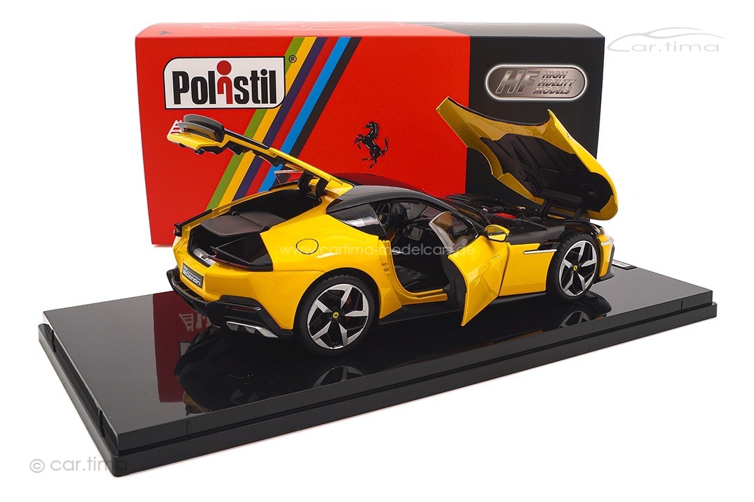 Ferrari 12Cilindri Giallo Modena Polistil 1:18 18FE02014-HC