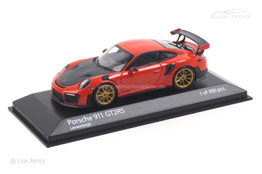 Porsche 911 (991 II) GT2 RS Lavaorange Minichamps 1:43 410067229