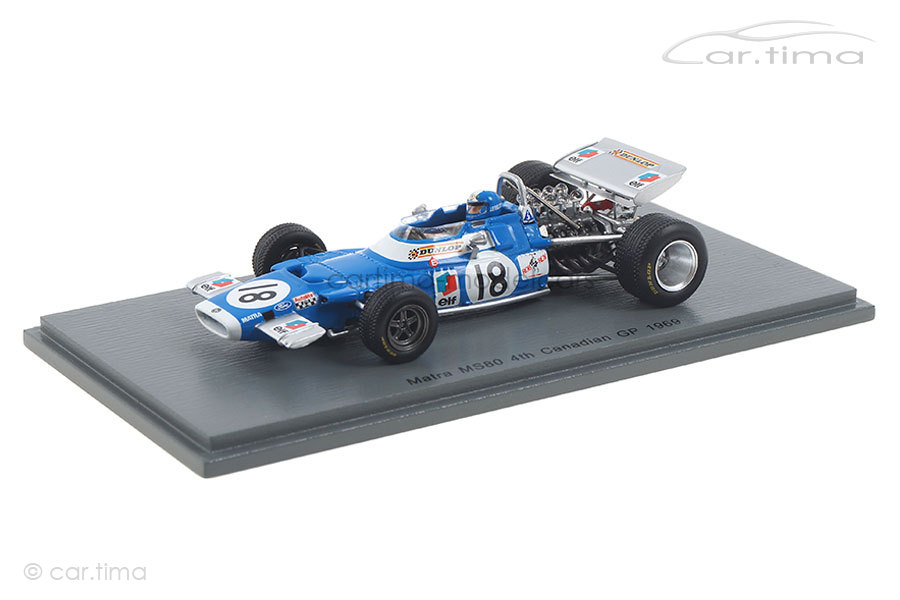 Matra MS80 GP Canada 1969 Jean-Pierre Beltoise Spark 1:43 S7194 Matra MS80 GP Canada 1969 Jean-Pierre Beltoise Spark 1:43 S7194