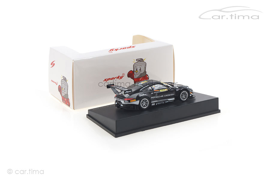 Porsche 911 GT3 R Macau 2018 Mathieu Jaminet Spark 1:64 Y159 Porsche 911 GT3 R Macau 2018 Mathieu Jaminet Spark 1:64 Y159
