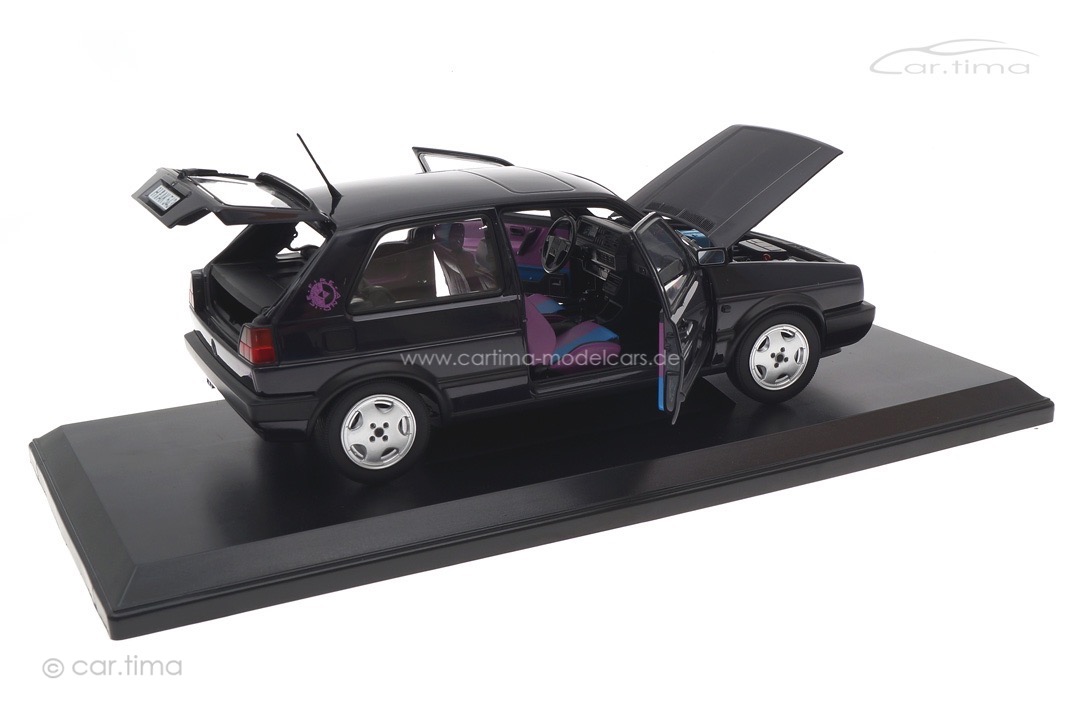 VW Volkswagen Golf II GTI Fire & Ice 1991 Purple met. Norev 1:18 188558