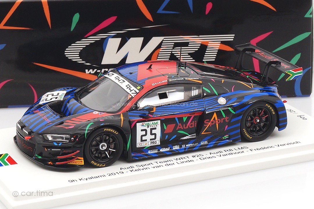 Audi R8 LMS 9h Kyalami 2019 van der Linde/Vanthoor/Vervisch Spark 1:43 FF005