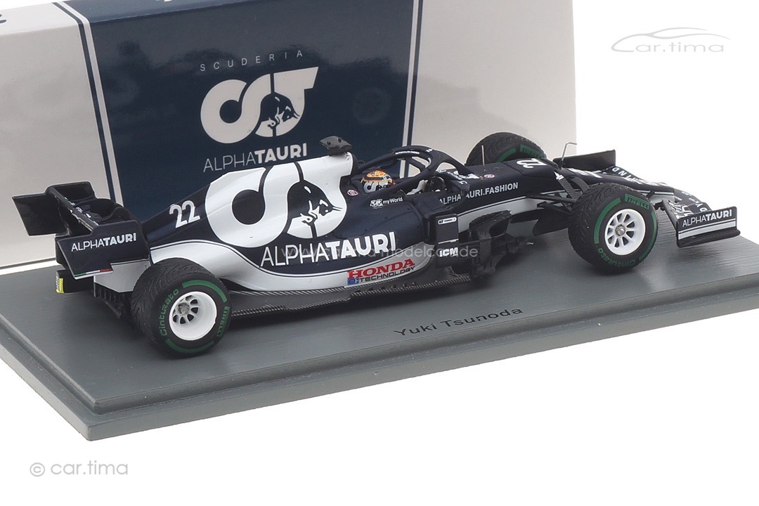 AlphaTauri AT02 GP Türkei 2021 Yuki Tsunoda Spark 1:43 S7699 AlphaTauri AT02 GP Türkei 2021 Yuki Tsunoda Spark 1:43 S7699