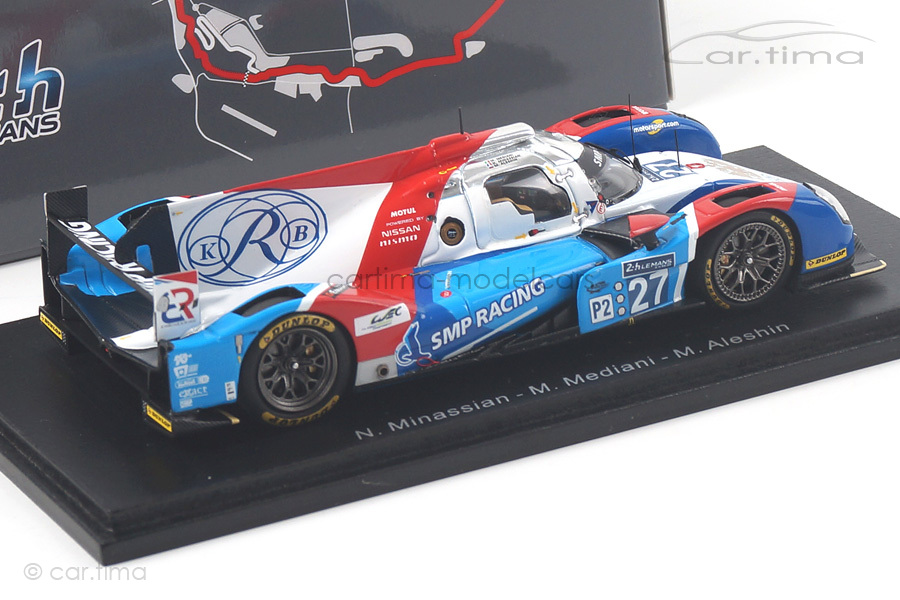 BR01-Nissan 24h Le Mans 2016 Aleshin/Minassian/Mediani Spark 1:43 S5112 BR01-Nissan 24h Le Mans 2016 Aleshin/Minassian/Mediani Spark 1:43 S5112