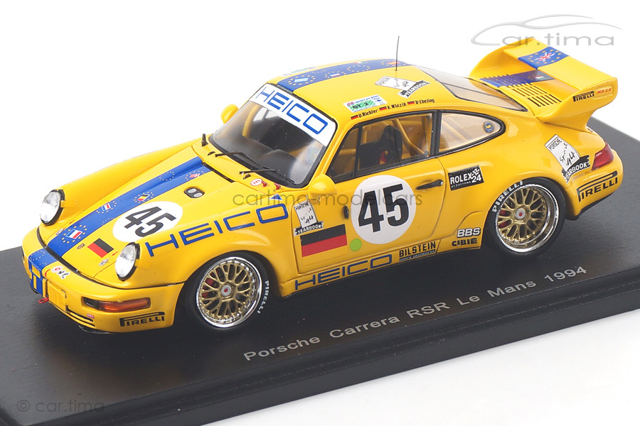 Porsche 911 (964) Carrera RSR 24h Le Mans 1994 Ebeling/Richter/Wlazik Spark 1:43 S5511