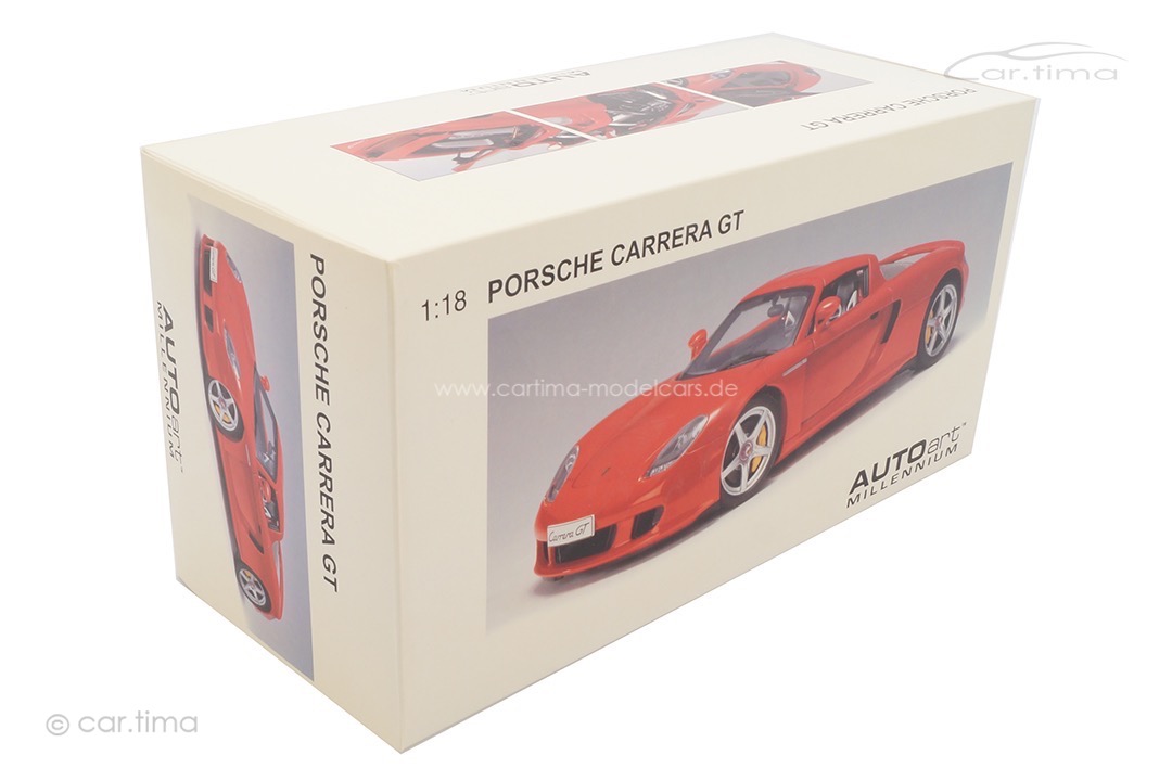 Porsche Carrera GT Indischrot AUTOart 1:18 78044