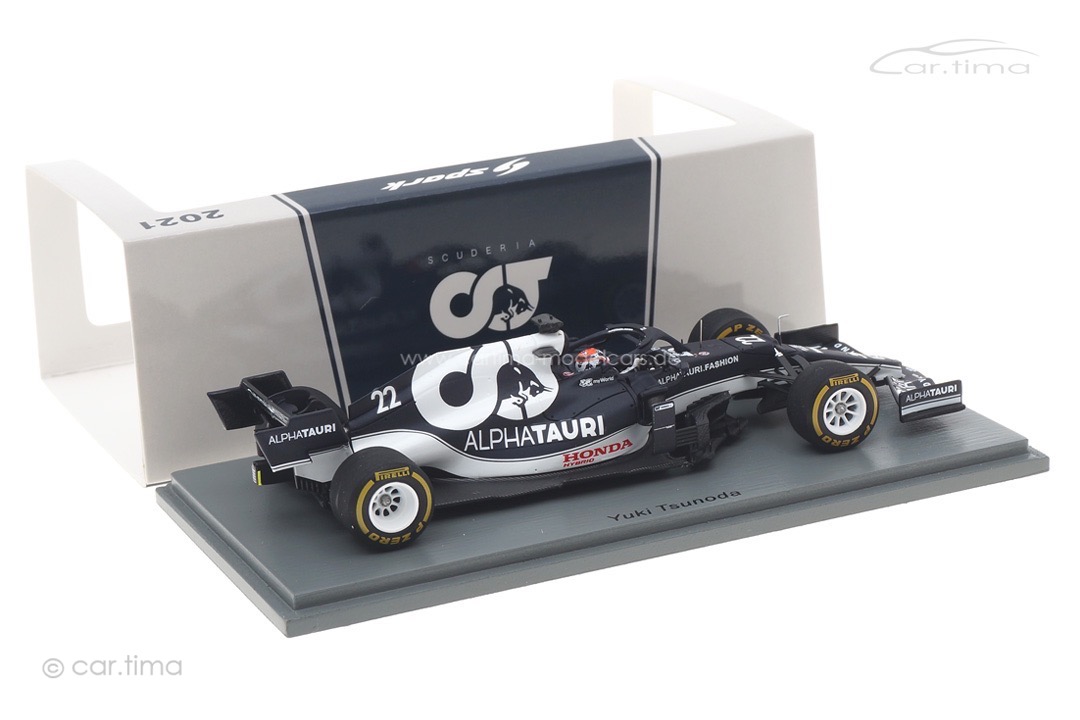 AlphaTauri AT02 GP 2021 Yuki Tsunoada Spark 1:43 S7669 AlphaTauri AT02 GP 2021 Yuki Tsunoada Spark 1:43 S7669