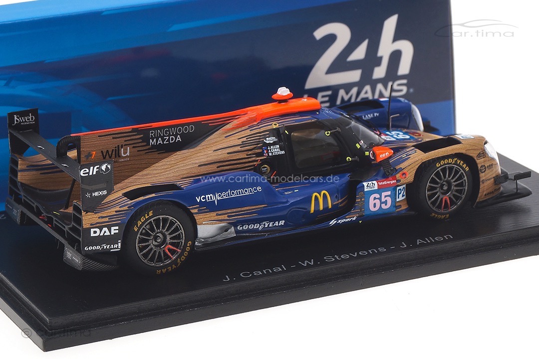 Oreca 07-Gibson 24h Le Mans 2021 Allen/Canal/Stevens Spark 1:43 S8255 Oreca 07-Gibson 24h Le Mans 2021 Allen/Canal/Stevens Spark 1:43 S8255