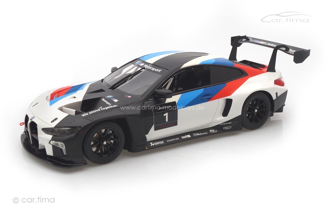 BMW M4 GT3 Präsentation TopSpeed 1:18 TS0372 BMW M4 GT3 Präsentation TopSpeed 1:18 TS0372
