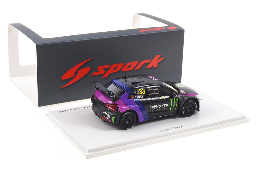 Audi Sport S1 WRX quattro World RX United Arab Emirates 2019 Liam Doran Spark 1:43 S7824 Audi Sport S1 WRX quattro World RX United Arab Emirates 2019 Liam Doran Spark 1:43 S7824