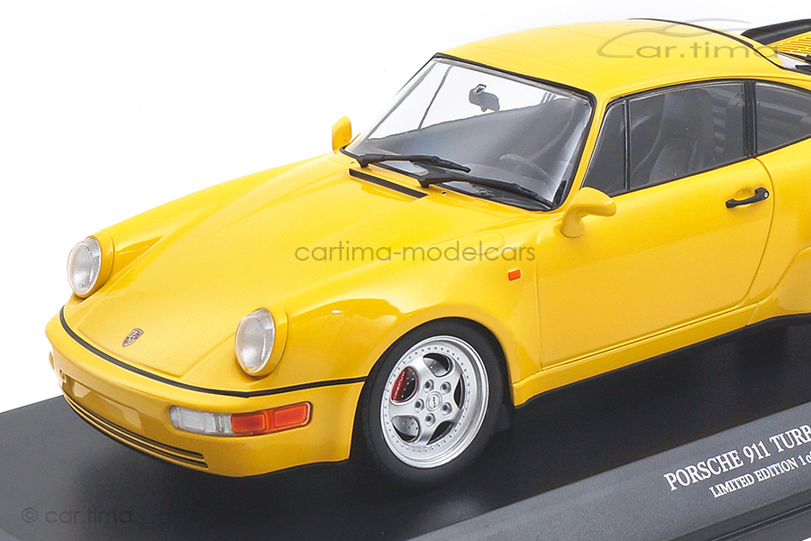 Porsche 911 (964) Turbo speedgelb Minichamps 1:18 155069100 Porsche 911 (964) Turbo speedgelb Minichamps 1:18 155069100
