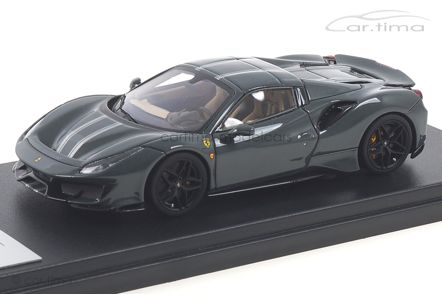 Ferrari 488 Pista Spider Hard Top Grigio Medio/Argento Nürburgring LookSmart 1:43 LS496HTC Ferrari 488 Pista Spider Hard Top Grigio Medio/Argento Nürburgring LookSmart 1:43 LS496HTC