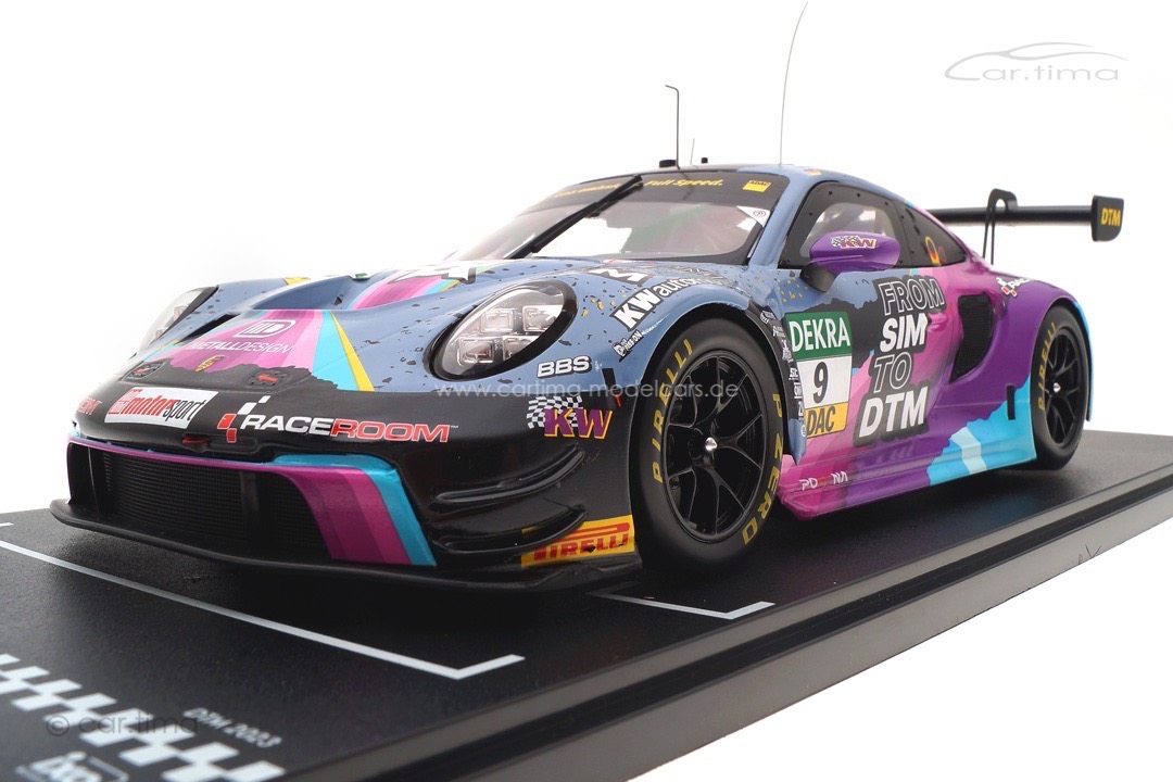 Porsche 911 (992) GT3 R DTM 2023 Tim Heinemann IXO 1:18 LEGT18-23036