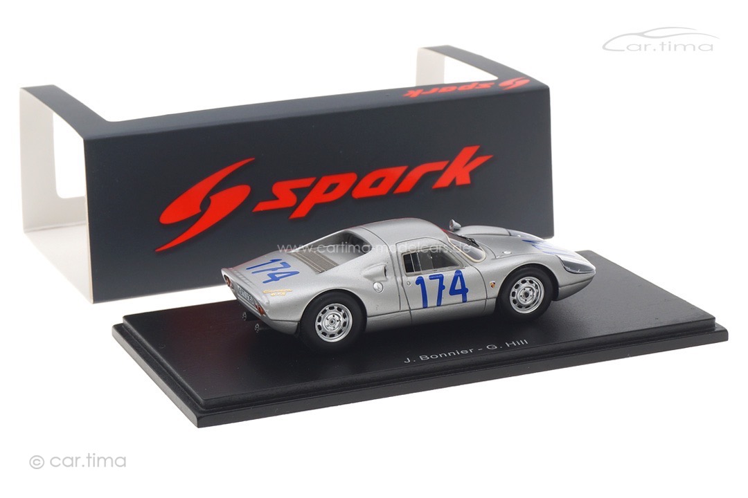 Porsche 904 GTS Targa Florio 1965 Bonnier/Hill Spark 1:43 S9232