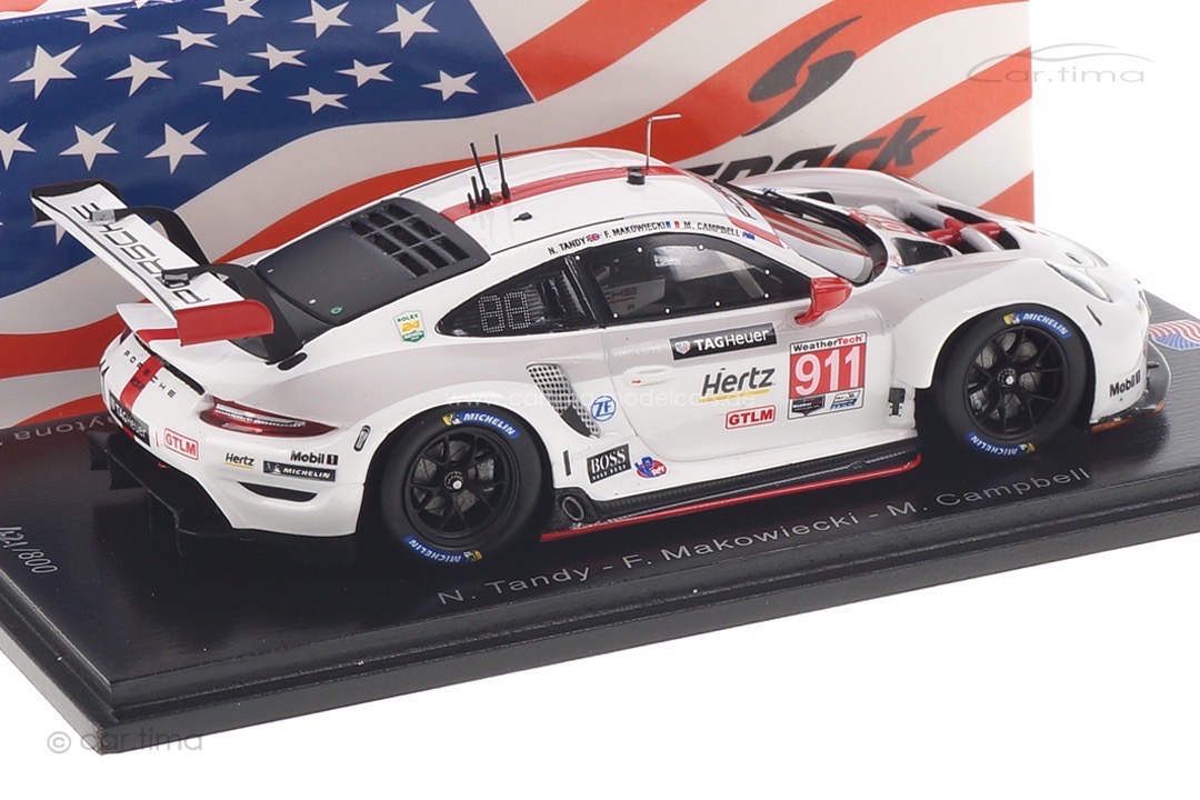 Porsche 911 RSR 24h Daytona 2020 Campbell/Makowiecki/Tandy Spark 1:43 US122