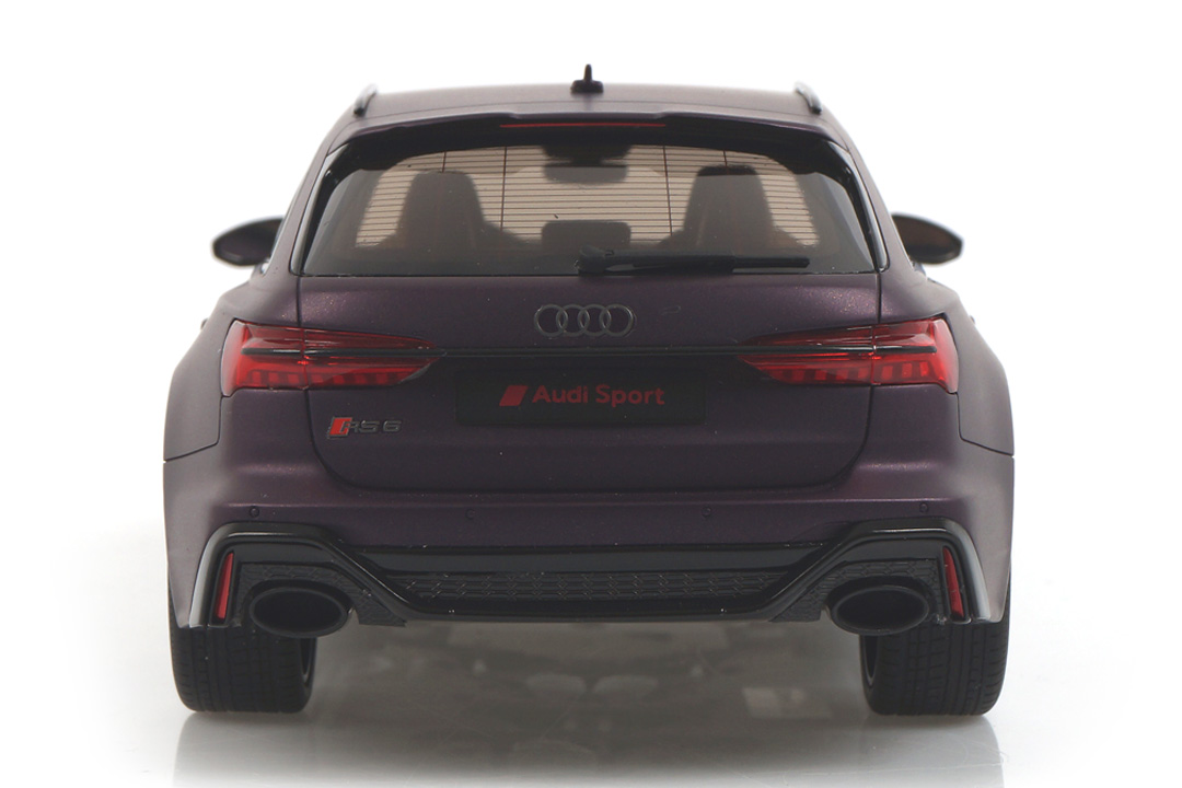 Audi RS6 Avant Merlin purple matt GT Spirit 1:18 GT825 Audi RS6 Avant Merlin purple matt GT Spirit 1:18 GT825