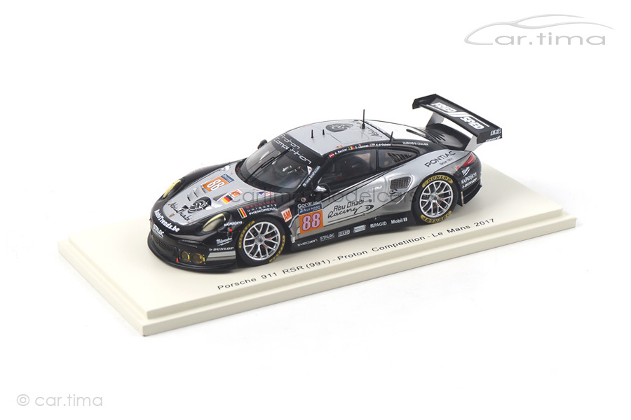 Porsche 911 (991) RSR 24h Le Mans 2017 Al Qubaisi/Bachler/Lémeret Spark 1:43 S5840 Porsche 911 (991) RSR 24h Le Mans 2017 Al Qubaisi/Bachler/Lémeret Spark 1:43 S5840