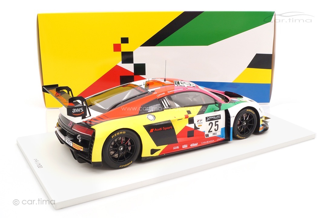 Audi R8 LMS GT3 24h Spa 2021 Winkelhock/Niederhauser/Haase Spark 1:18 FF011