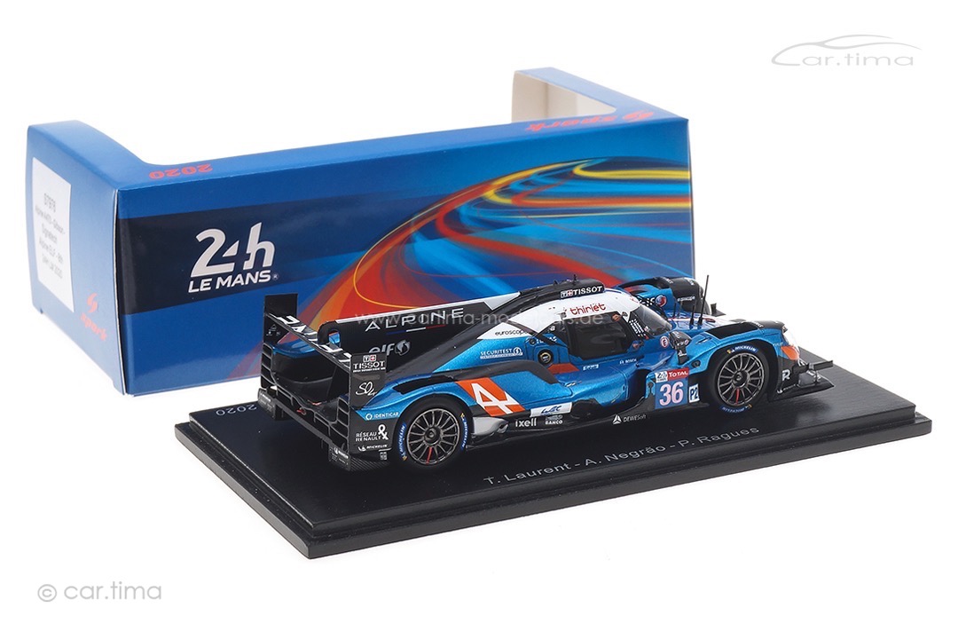 Alpine A470-Gibson 24h Le Mans 2020 Laurent/Negrao/Ragues Spark 1:43 S7976
