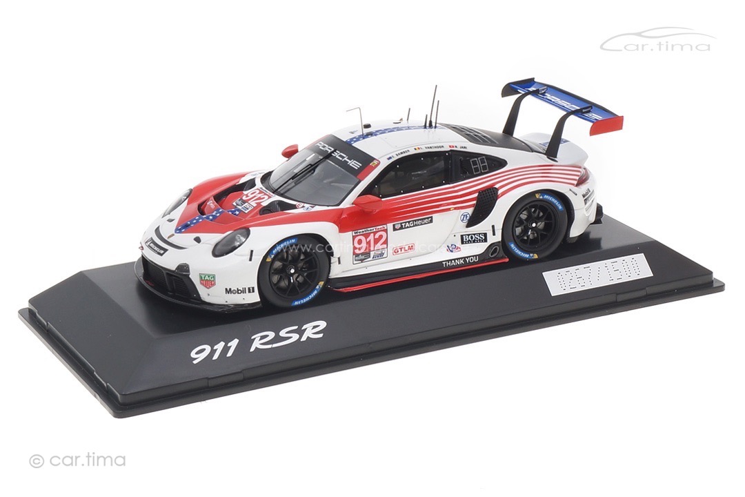 Porsche 911 RSR 12h Sebring 2020 Bamber/Jani/Vanthoor Spark 1:43 WAP0200110N0FW