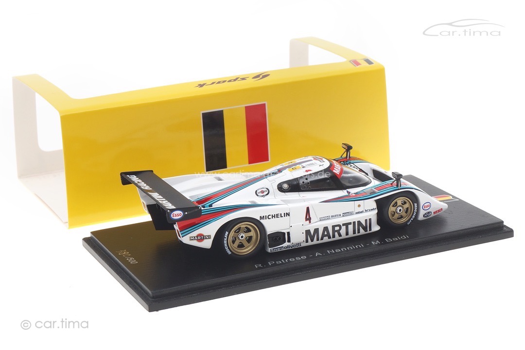 Lancia LC2 1000km Spa 1985 Patrese/Nannini/Baldi Spark 1:43 SB228 Lancia LC2 1000km Spa 1985 Patrese/Nannini/Baldi Spark 1:43 SB228
